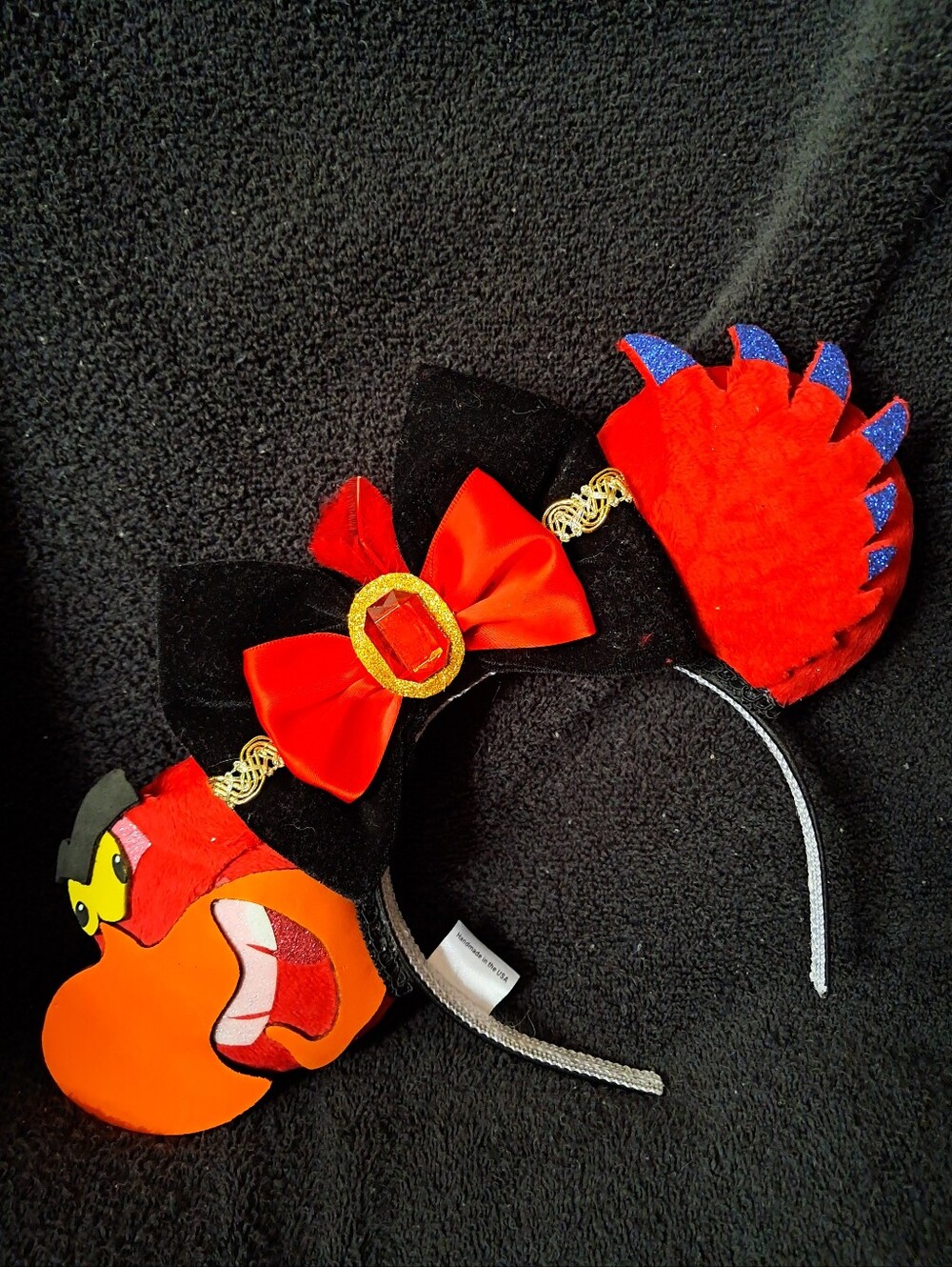 Handmade Iago Aladdin Minnie Ears
